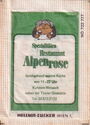 Speczialitäten Restaurant Alpenrose