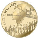1 Dollar (Baltic Chain - Baltic Way 1989)
