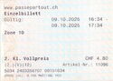 Einzelbillett - Zone 10 - 1 hour