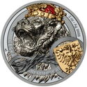 5 Dollars (Czech Lion Silver 2 Oz. Ultra high relief)