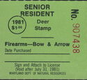 Firearms—Bow & Arrow - Senior Resident