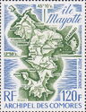 Map of Mayotte
