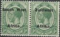 King George V, Overprinted Pair
