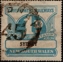 NSW Railways 1d