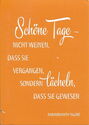 Schöne Tage - ...