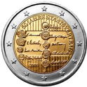 2 Euro (50th Anniversary of the State Treaty)