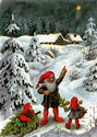 Christmas Card. Vilhelm Hansen
