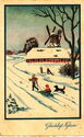 Christmas Card. Vilhelm Hansen