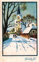 Christmas Card. Vilhelm Hansen