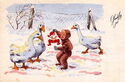Christmas Card. Vilhelm Hansen