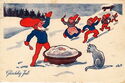 Christmas Card. Vilhelm Hansen