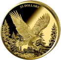 25 Dollars (Bird Wildlife WWF - Golden Eagle)