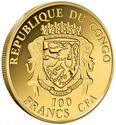100 CFA Francs (Christmas Reindeer)