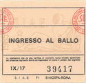 Ingresso al Ballo (S.I.A.E. FI)