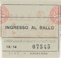 Ingresso al Ballo (S.I.A.E. FI)