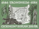 Trondheim City Plan 300 years