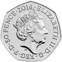 50 Pence (Support for Team GB, Rio 2016)