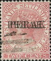 Straits Settlements Overprinted "PERAK"