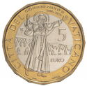 5 Euro (20th anniversary of the death of Saint John Paul II)