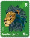 Crypto Stamp 5.1: Lion (green)