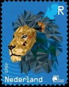 Crypto Stamp 5.1: Lion (blue)