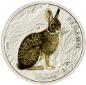 50 Colones (Moorland - Mountain rabbit - Color)