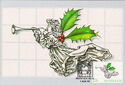 Angel with "Holly" wings