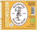 Berabecka Boandl-Bräu Hefe Weizen