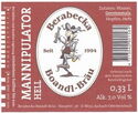 Berabecka Boandl-Bräu Mannipulator Hell