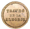 Teatro de la Alegría/ Entrada no es Trasmisible