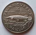 1 Peso (Cuban Fauna - Giant Gar Fish)