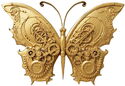2,000 CFA Francs (Steampunk Allegiance - Mech Butterfly - Gilded)