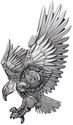 2,000 CFA Francs (Steampunk Allegiance - Mech Eagle)