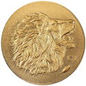 5 Dollars (Lion - Gold)