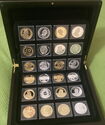 Collection of 24 replicas of „Legendary Coins of the World”