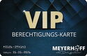 VIP Berechtigungskarte