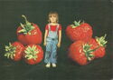 Boy and Strawberries