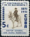 General Rodríguez on horseback