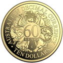 10 Dollars (60th Anniversary Decimal Currency)