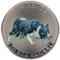 10 Pence (Heritage breeds - Border Collie Color)