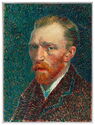10,000 CFA Francs (Self-Portrait (1886) by Vincent Van Gogh)
