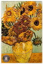 5 Dollars (Advanced Art - Twelve Sunflowers in a Vase by Van Gogh)