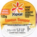Yoplait - Saveur Banane
