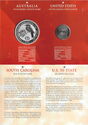 Various Currencies (Set 2000 1$ Kookaburra - South Carolina Quarter)