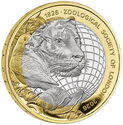 2 Pounds (200 years of Zoological Society of London - Silver)