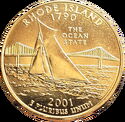 25 Cents (Rhode Island - The Ocean State)