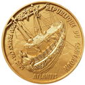 2,000 CFA Francs (Forgotten Civilizations - Atlantis - Gilded)