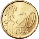 20 Euro Cent (1st Map of Europe)