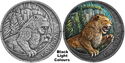 20 Dollars (Megafauna - Cave lion - Antique. Color)