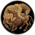 25 Dollars (Lion versus Bull - Color)
